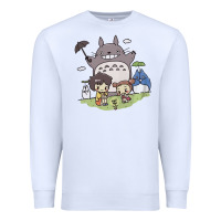 White totorooo tshirt Premium Sweatshirt - linhVisuals