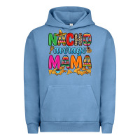 Pigment Pebble Blue Nacho average mama Urban Hoodie - RanaPortraitStore