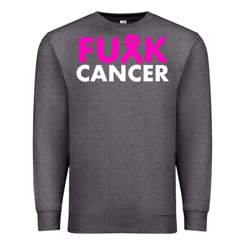 Fck Cancer Premium Sweatshirt by linhVisuals | Teevron