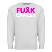 Dove Grey fck cancer Premium Sweatshirt - linhVisuals