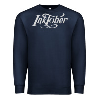 Navy inktober t shirt Premium Sweatshirt - linhVisuals