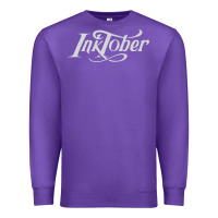 Purple inktober t shirt Premium Sweatshirt - linhVisuals