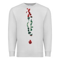 Dove Grey Maldives Map Flag Drawing Line Art Premium Sweatshirt - linhVisuals