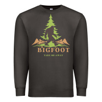 Smoke bigfoot t  shirt bigfoot take me away t  shirt Premium Sweatshirt - linhVisuals