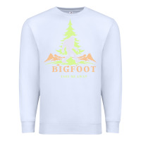 White bigfoot t  shirt bigfoot take me away t  shirt Premium Sweatshirt - linhVisuals
