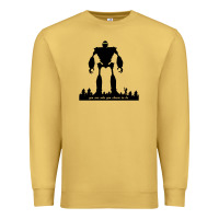 Antique Gold iron giant Premium Sweatshirt - linhVisuals