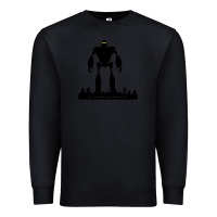 Black iron giant Premium Sweatshirt - linhVisuals