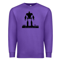 Purple iron giant Premium Sweatshirt - linhVisuals