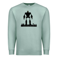 Seafoam iron giant Premium Sweatshirt - linhVisuals