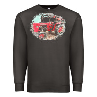 Smoke tractor t  shirt tractor t  shirt Premium Sweatshirt - linhVisuals