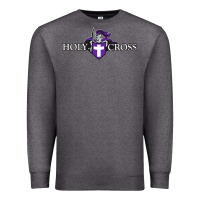 Charcoal Heather holy cross crusaders Premium Sweatshirt - linhVisuals