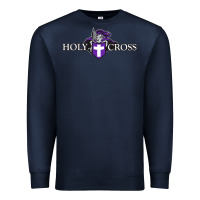 Navy holy cross crusaders Premium Sweatshirt - linhVisuals