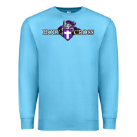 Ocean Blue holy cross crusaders Premium Sweatshirt - linhVisuals