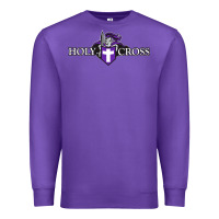 Purple holy cross crusaders Premium Sweatshirt - linhVisuals