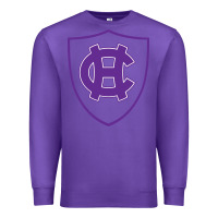 Purple holy cross crusaders Premium Sweatshirt - linhVisuals
