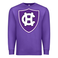 Purple holy cross crusaders Premium Sweatshirt - linhVisuals