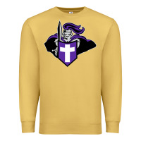 Antique Gold holy cross crusaders Premium Sweatshirt - linhVisuals