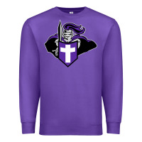 Purple holy cross crusaders Premium Sweatshirt - linhVisuals