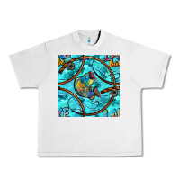 Lunar Rock Lake Babe And Fish With Camouflage Seamless Pattern Urban Heavy Tee - BundleAndBundleShop