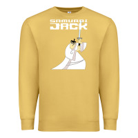 Antique Gold samurai jack Premium Sweatshirt - linhVisuals