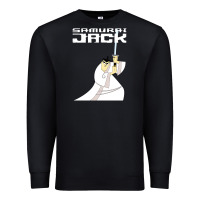 Black samurai jack Premium Sweatshirt - linhVisuals