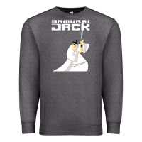 Charcoal Heather samurai jack Premium Sweatshirt - linhVisuals