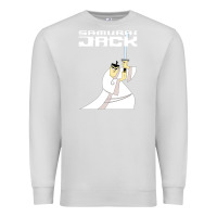 Dove Grey samurai jack Premium Sweatshirt - linhVisuals