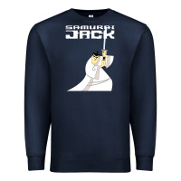 Navy samurai jack Premium Sweatshirt - linhVisuals