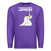 Purple samurai jack Premium Sweatshirt - linhVisuals