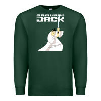 Sports Green samurai jack Premium Sweatshirt - linhVisuals