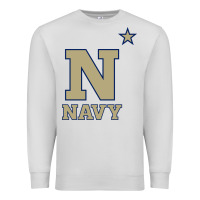 Dove Grey navy midshipmen Premium Sweatshirt - linhVisuals