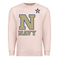 Pale Pink navy midshipmen Premium Sweatshirt - linhVisuals