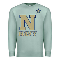 Seafoam navy midshipmen Premium Sweatshirt - linhVisuals
