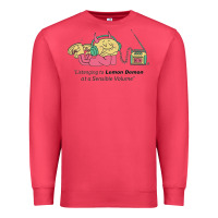 Cardinal listening to lemon demon Premium Sweatshirt - linhVisuals