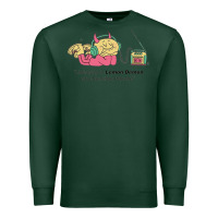 Sports Green listening to lemon demon Premium Sweatshirt - linhVisuals