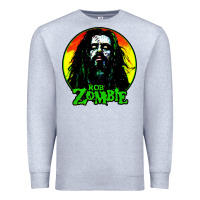 Heather Grey rob zombie 02 Premium Sweatshirt - linhVisuals