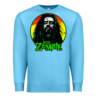 Ocean Blue rob zombie 02 Premium Sweatshirt - linhVisuals