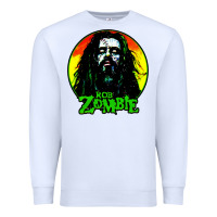 White rob zombie 02 Premium Sweatshirt - linhVisuals