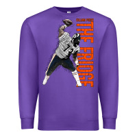 Purple william perry spike Premium Sweatshirt - linhVisuals