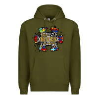 Army Green love needs no words 2 Premium Hoodie - RacoonDesign
