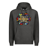 Charcoal Heather love needs no words 2 Premium Hoodie - RacoonDesign