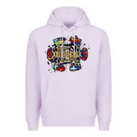 Lilac love needs no words 2 Premium Hoodie - RacoonDesign