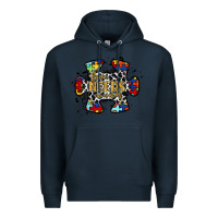Navy love needs no words 2 Premium Hoodie - RacoonDesign