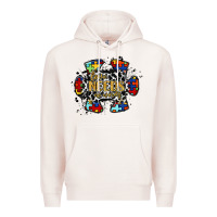 Pale Pink love needs no words 2 Premium Hoodie - RacoonDesign