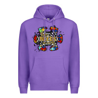 Purple love needs no words 2 Premium Hoodie - RacoonDesign