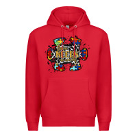 Red love needs no words 2 Premium Hoodie - RacoonDesign
