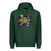 Sports Green love needs no words 2 Premium Hoodie - RacoonDesign