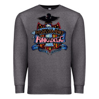 Charcoal Heather parliament funkadelic and george clinton müsïc Premium Sweatshirt - linhVisuals
