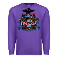 Purple parliament funkadelic and george clinton müsïc Premium Sweatshirt - linhVisuals
