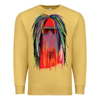 Antique Gold george clinton and parliament funkadelic müsïc Premium Sweatshirt - linhVisuals